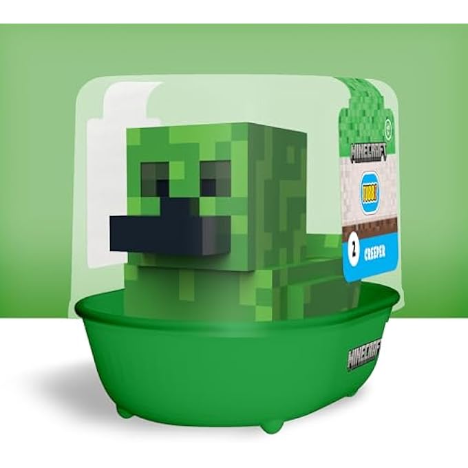 MINECRAFT تمثال بطة مطاطية قابلة للجمع من الإصدار الأول - سلع رسمية من ماينكرافت - تلفزيون، أفلام وألعاب فيديو - Image 2